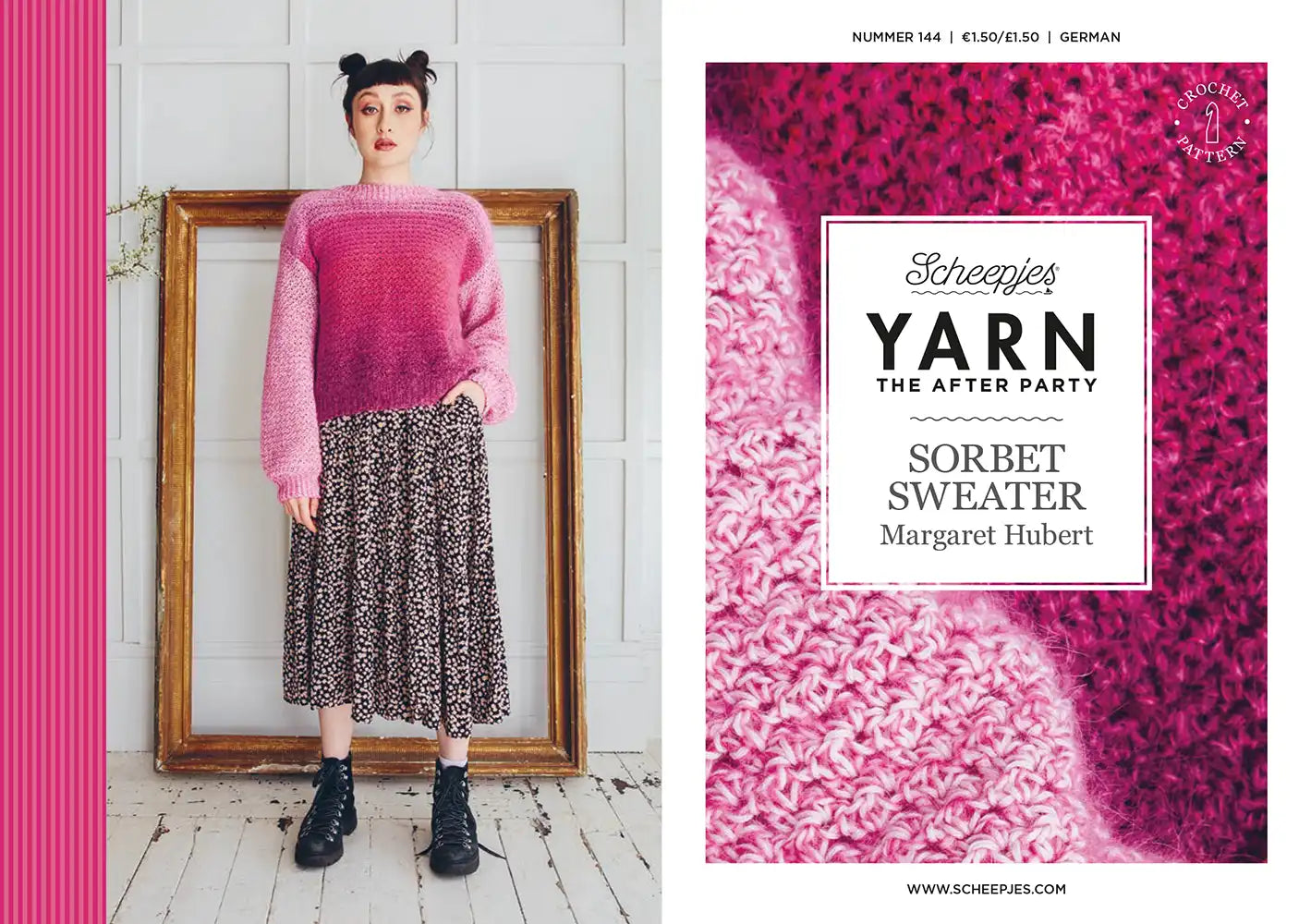 Pullover Sorbet Sweater (Häkelanleitung)