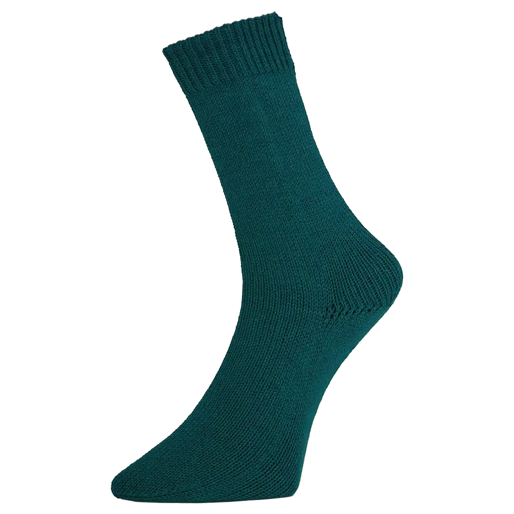 #Farbe_Woolly Hugs Merino Silk Socks | 268 Petrol