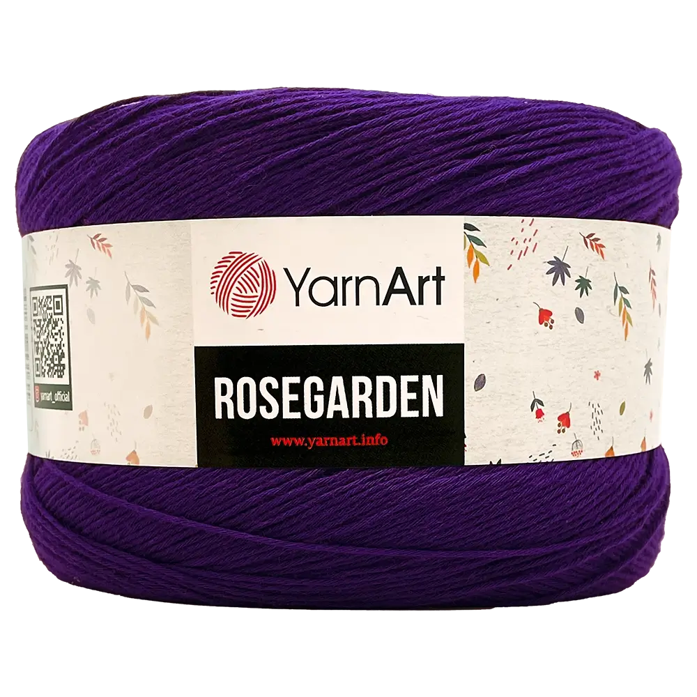 #Farbe_YarnArt Rosegarden | 321 Dunkelblau-Lila-Flieder-Rosa