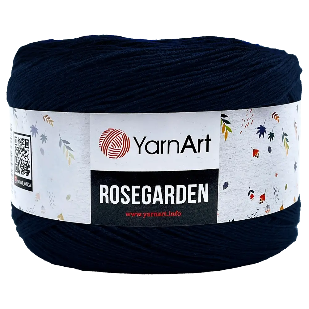 #Farbe_YarnArt Rosegarden | 325 Marine-Dunkelblau-Blau