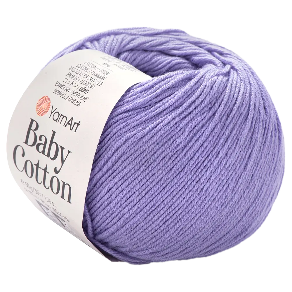 #Farbe_YarnArt Baby Cotton | 418 Lila