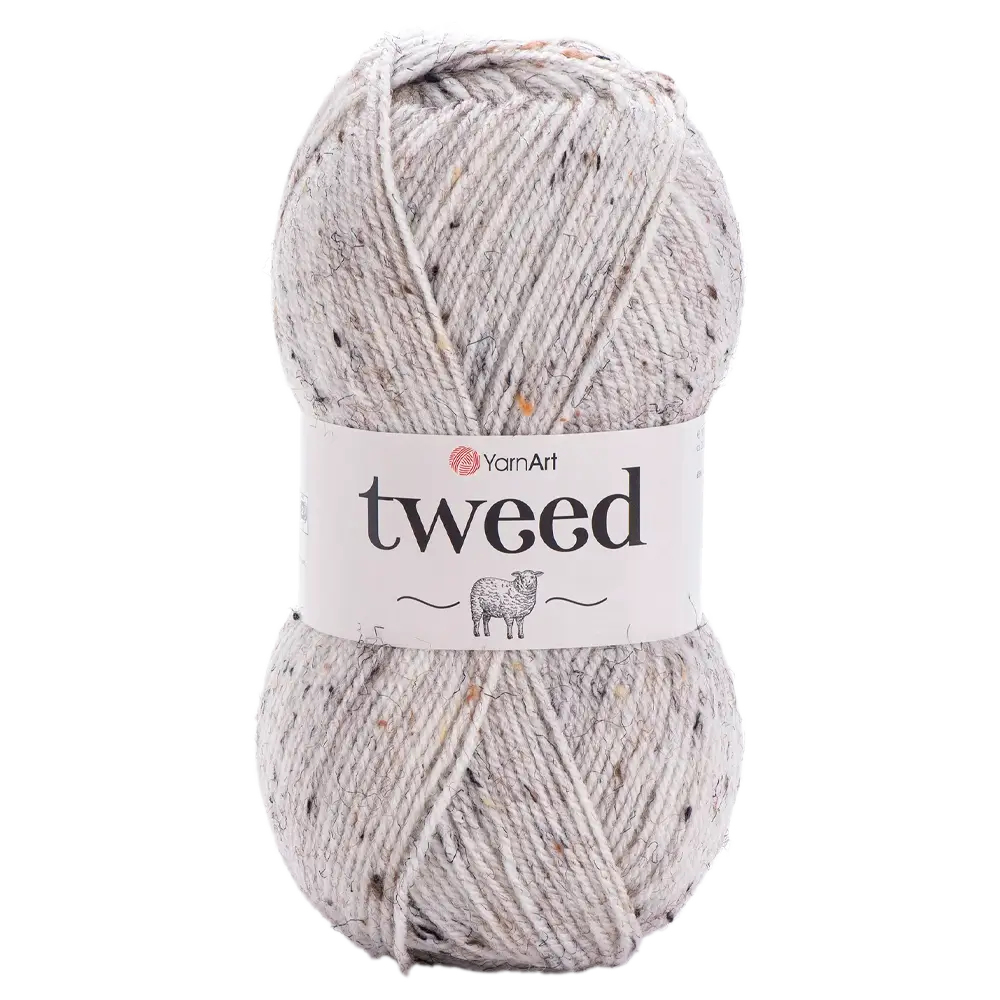 #Farbe_YarnArt Tweed | 221 Creme