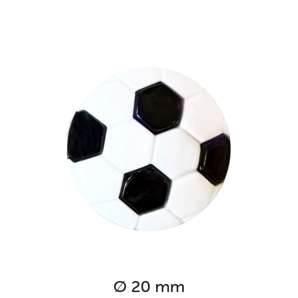 #Modell_Dill Kinderknopf | 251113 FuĂball 20 mm