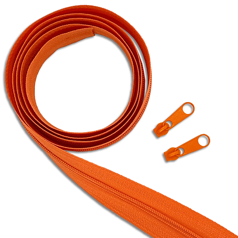 #Farbe_Reißverschluss mit Zipper | 158 Orange
