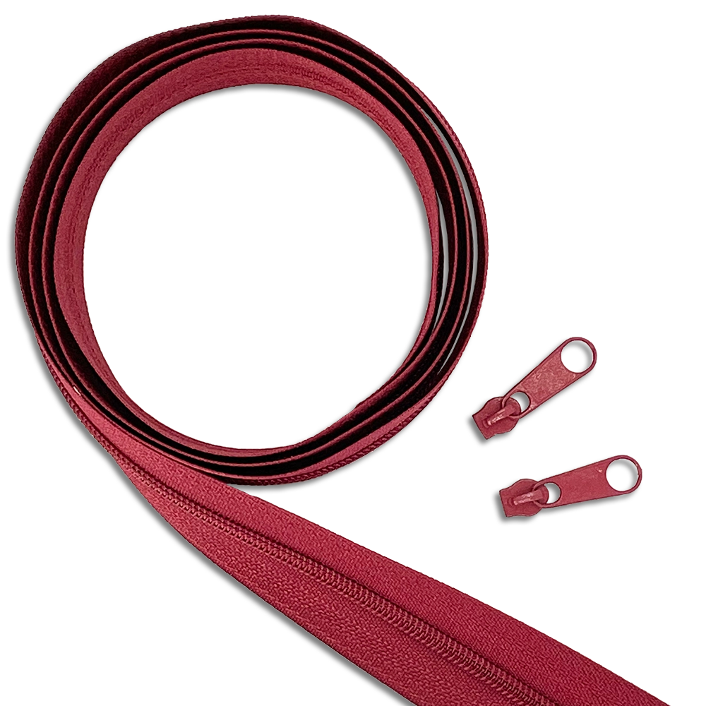 #Farbe_Reißverschluss mit Zipper | 178 Bordeaux
