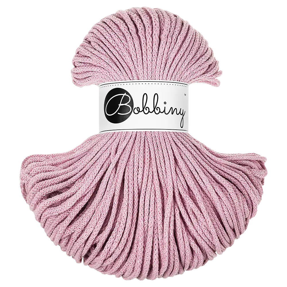 #Farbe_Bobbiny Flechtkordel Junior | Dusty Rose