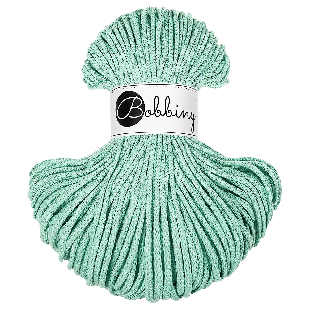 #Farbe_Bobbiny Flechtkordel Junior | Jelly Mint