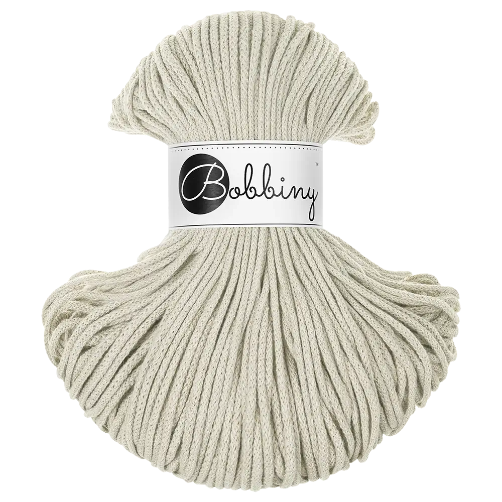 #Farbe_Bobbiny Flechtkordel Junior | Pale Olive
