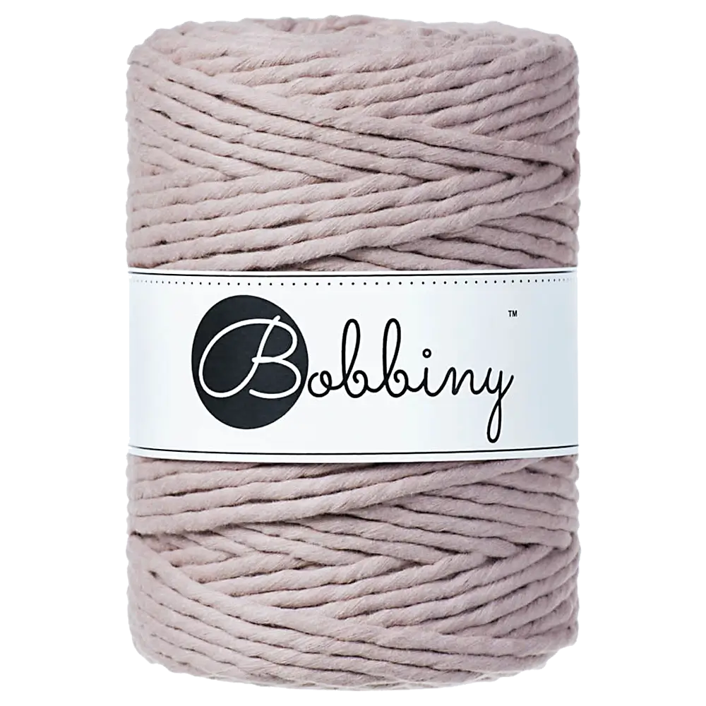 #Farbe_Bobbiny Makramee 5 mm | Pearl