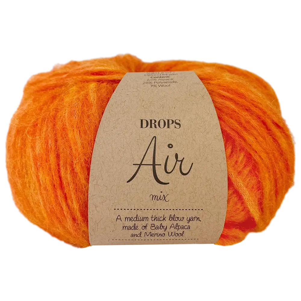 #Farbe_Drops Air | 38 Elektrisches Orange