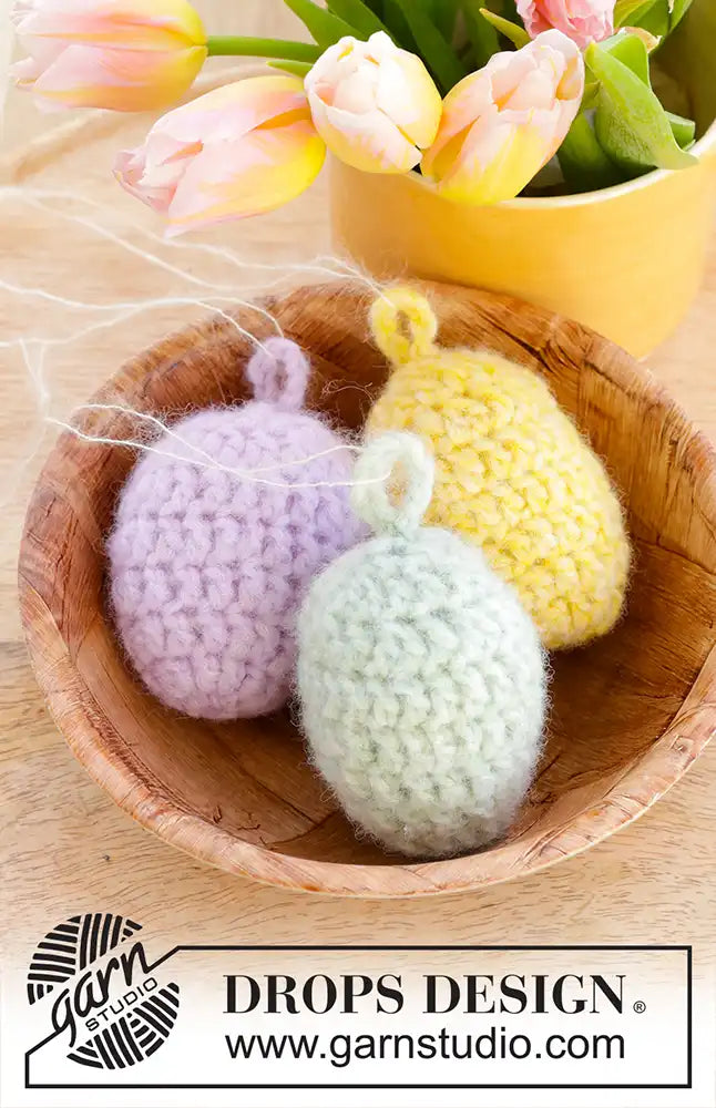 Anhänger Easter Eggs (Häkelset)