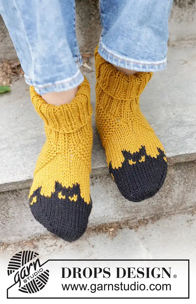 Hausschuhe Holy Socks! (Strickset)
