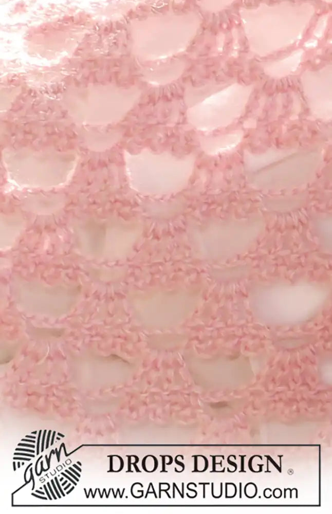 Stola Pink Perfection (Häkelset)