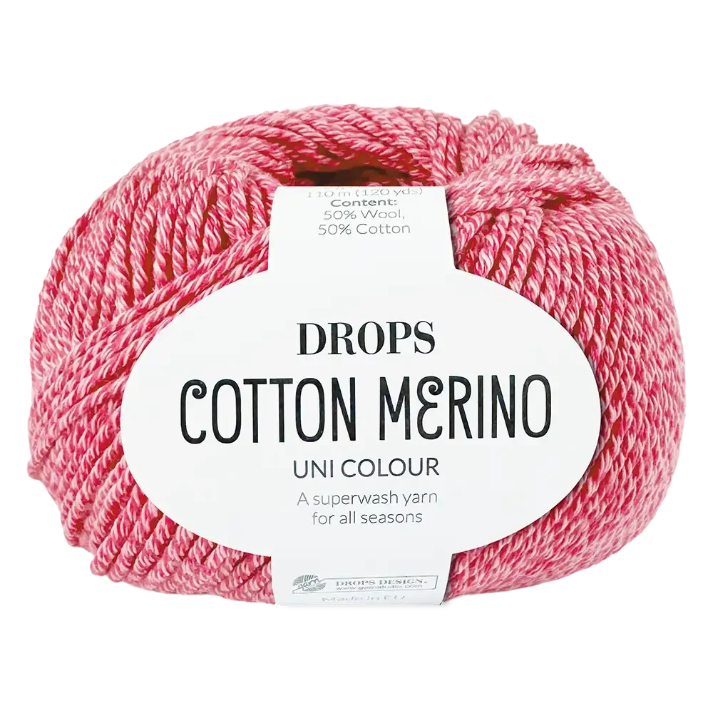 #Farbe_Drops Cotton Merino | 36 Himbeersorbet