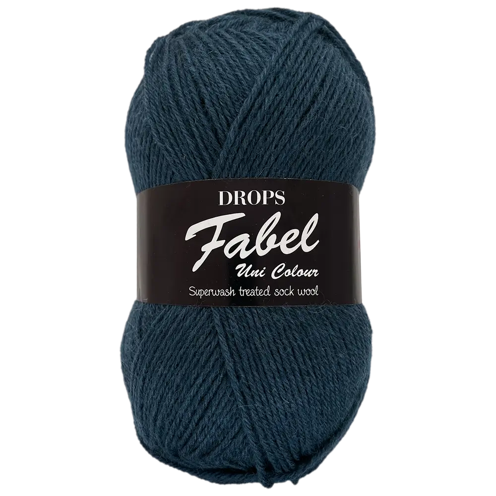 #Farbe_Drops Fabel Uni | 107 Blau