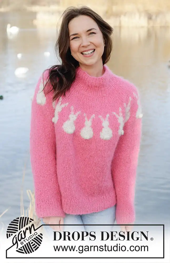 Pullover Bunny Bloom (Strickset)