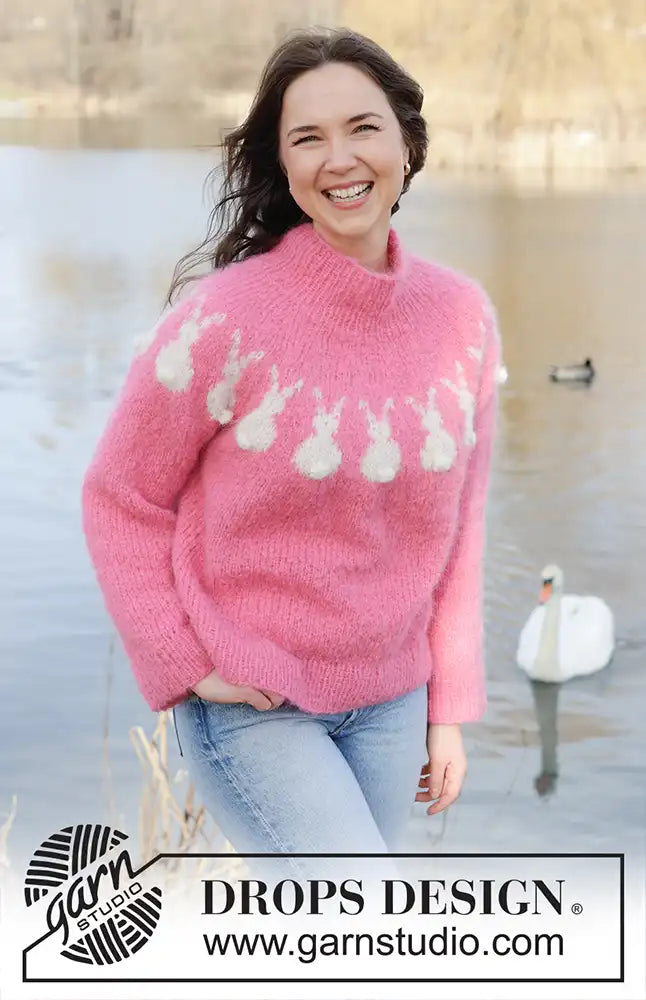 Pullover Bunny Bloom (Strickset)