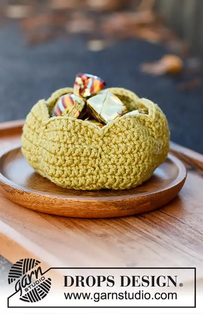 Korb Pumpkin Bowl (Häkelset)