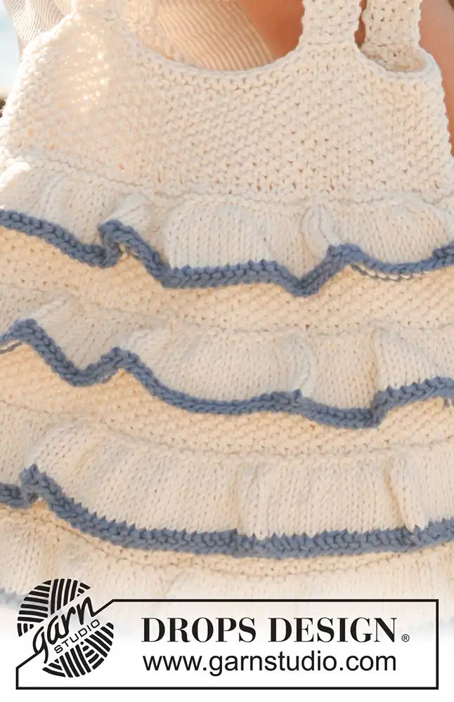 Tasche mit Rüschen Andalucia (Strickset)