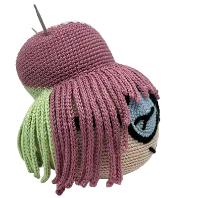 Amigurumi Frida-Kopf (Häkelset)