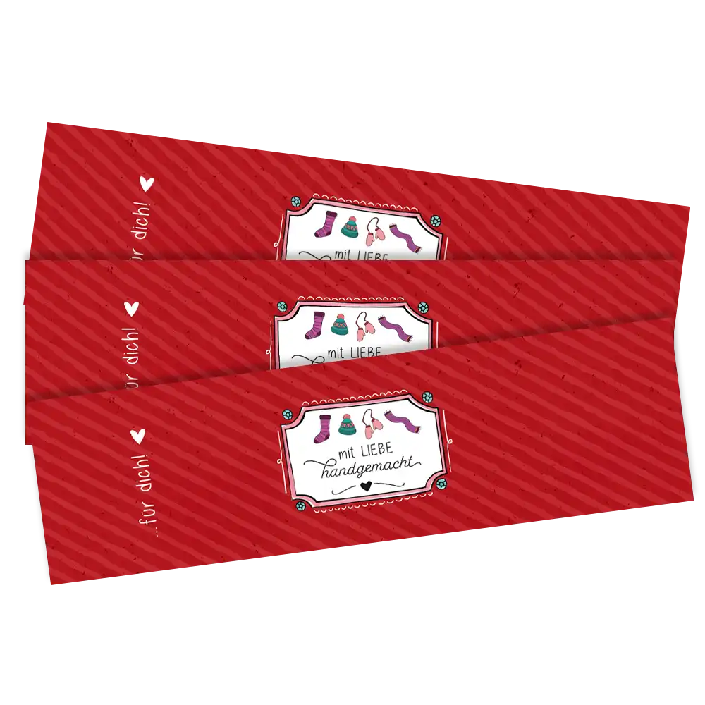 #Set_Frida's Sockenbanderole | 05 Streifen rot