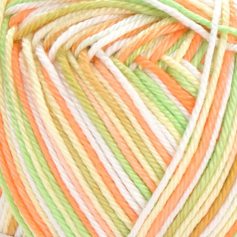 #Farbe_Frida's 23te | 503 Orange-Weiß-Grün-Gelb