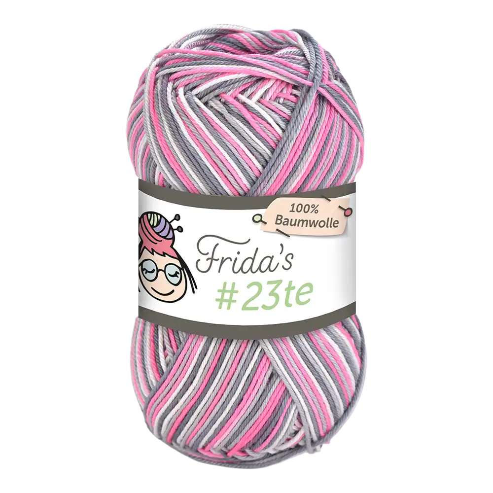 #Farbe_Frida's 23te | 504 Rosa-Pink-Grau-Weiß