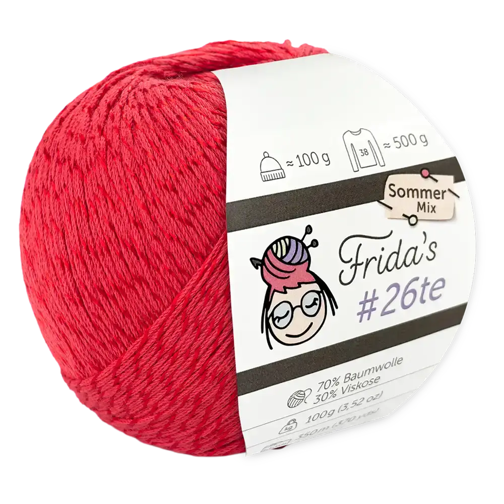 #Farbe_Frida's 26te | 16 Rot
