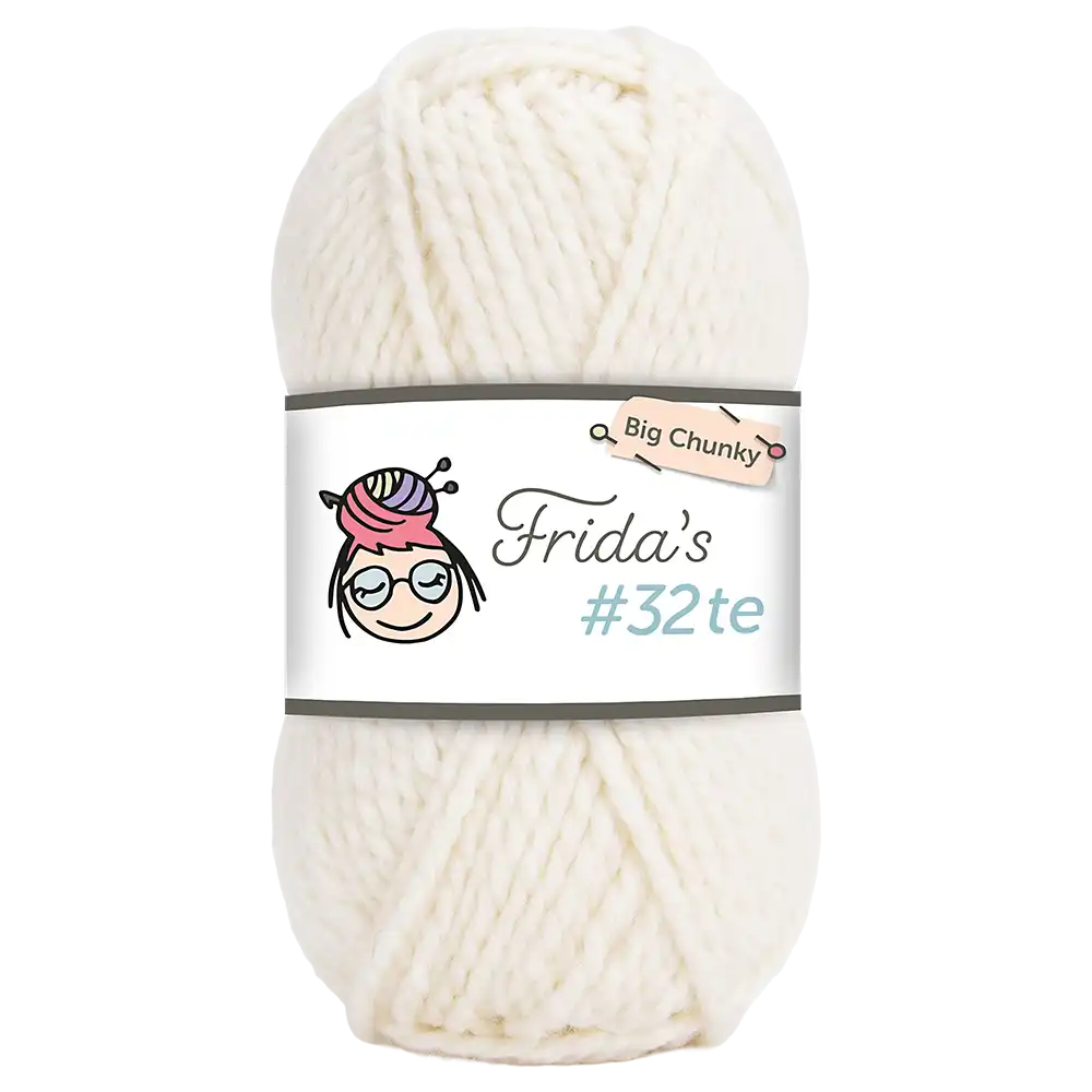 #Farbe_Frida's 32te | 1433 Wollweiß