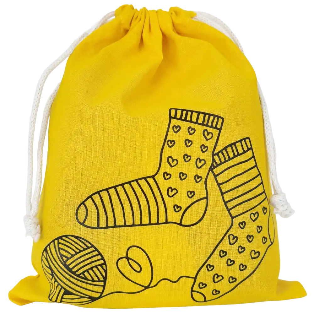 #Design_08 | Gelb Socke