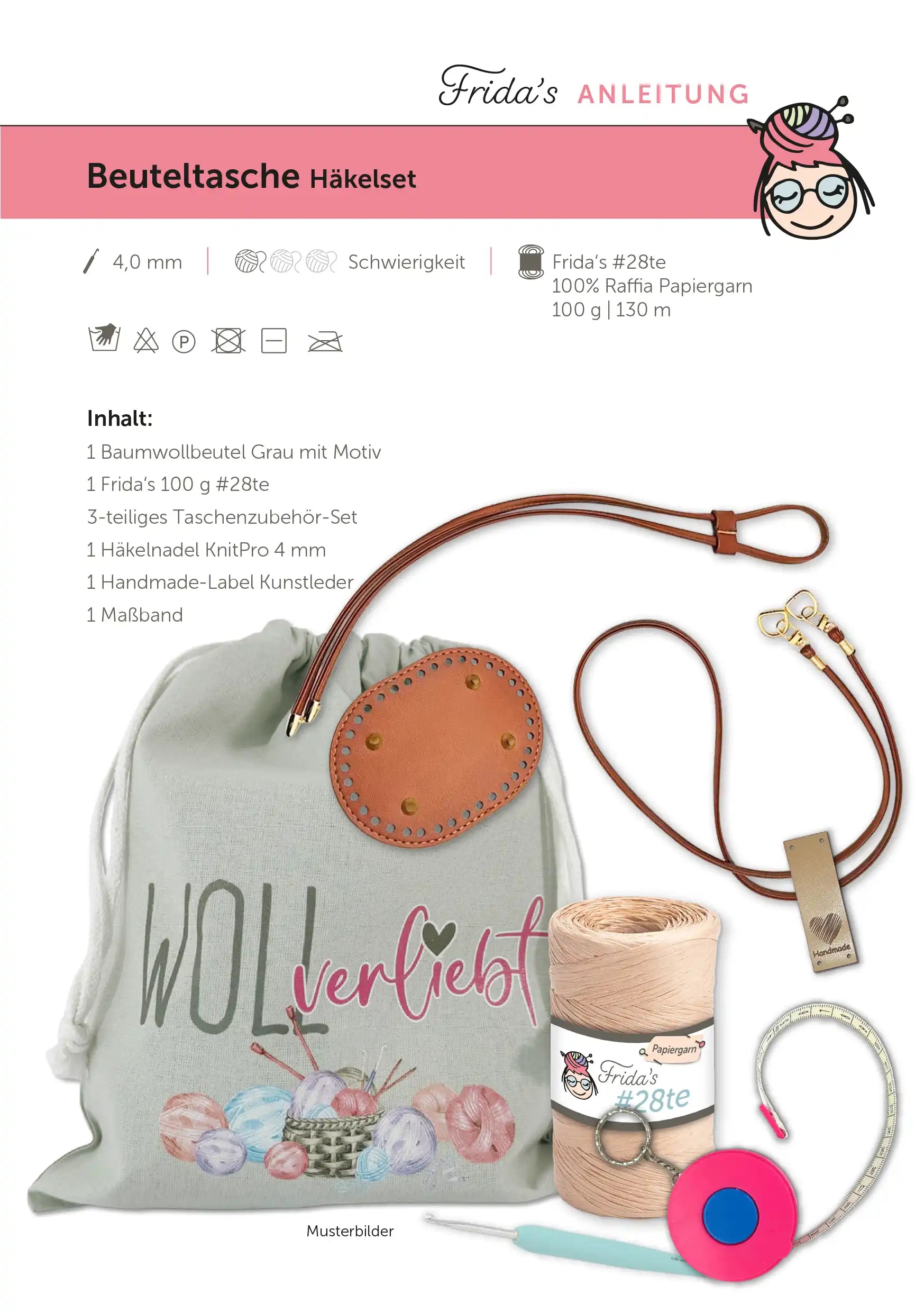 Masche in der Tasche | Beuteltasche