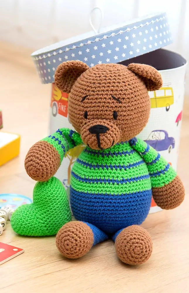 Amigurumi Teddy Paul (Häkelset)