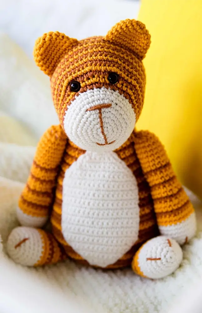 Amigurumi Tiger Tim (Häkelset)
