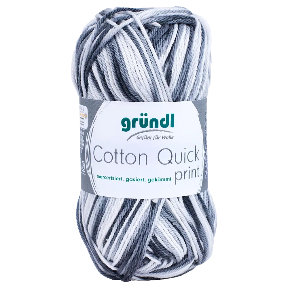 #Farbe_Gründl Cotton Quick Print | 194 Schwarz-Grau multicolor