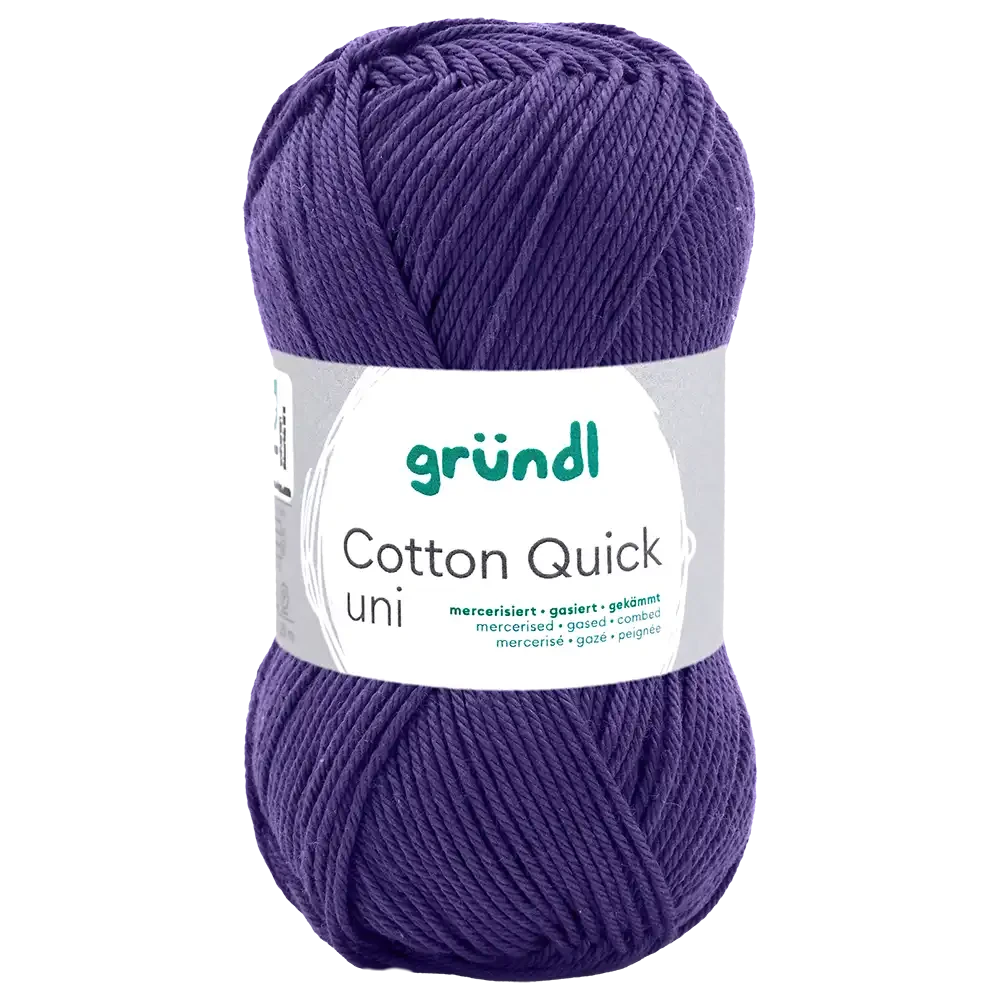 #Farbe_Gründl Cotton Quick Uni | 161 Nachtblau