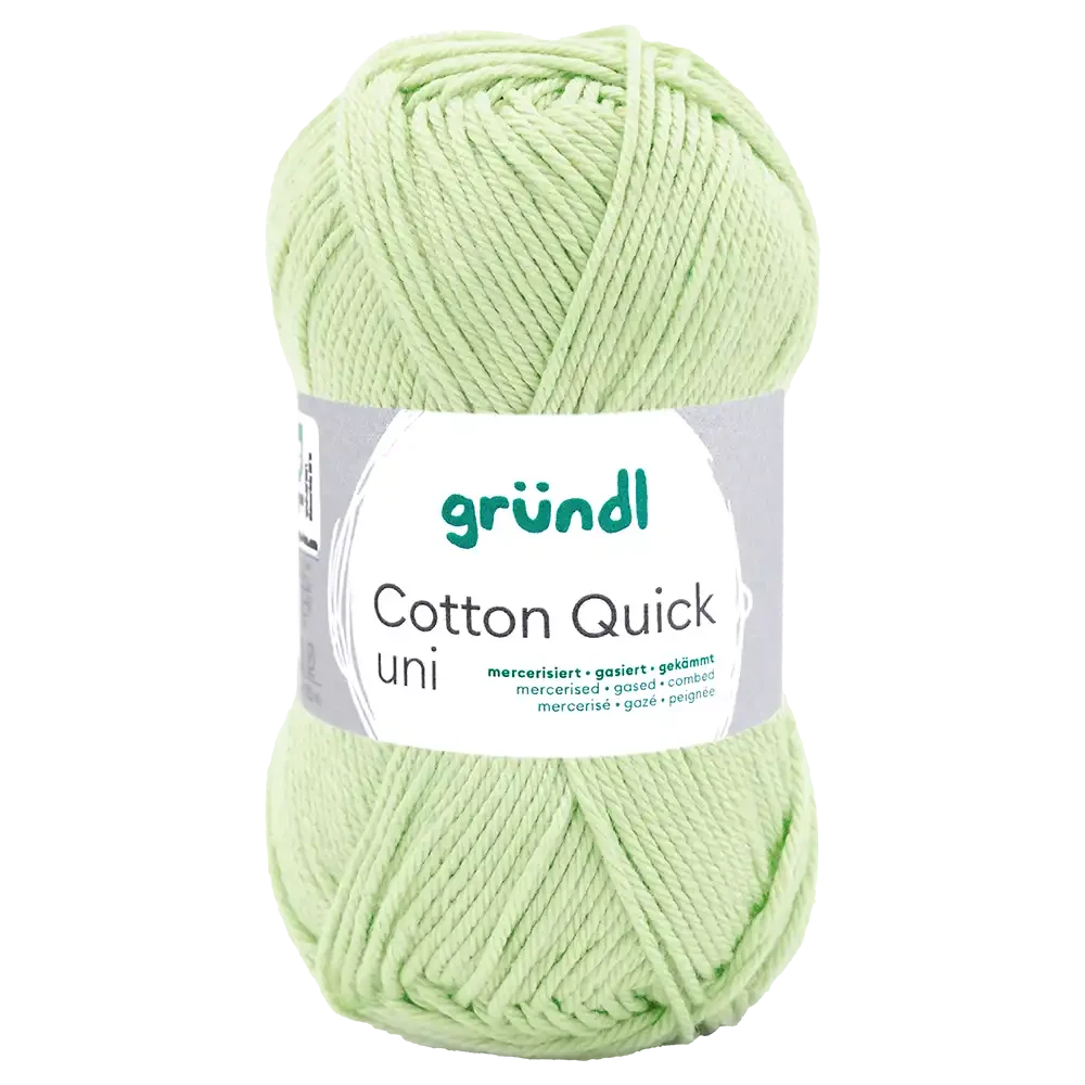 #Farbe_Gründl Cotton Quick Uni | 164 Lindgrün