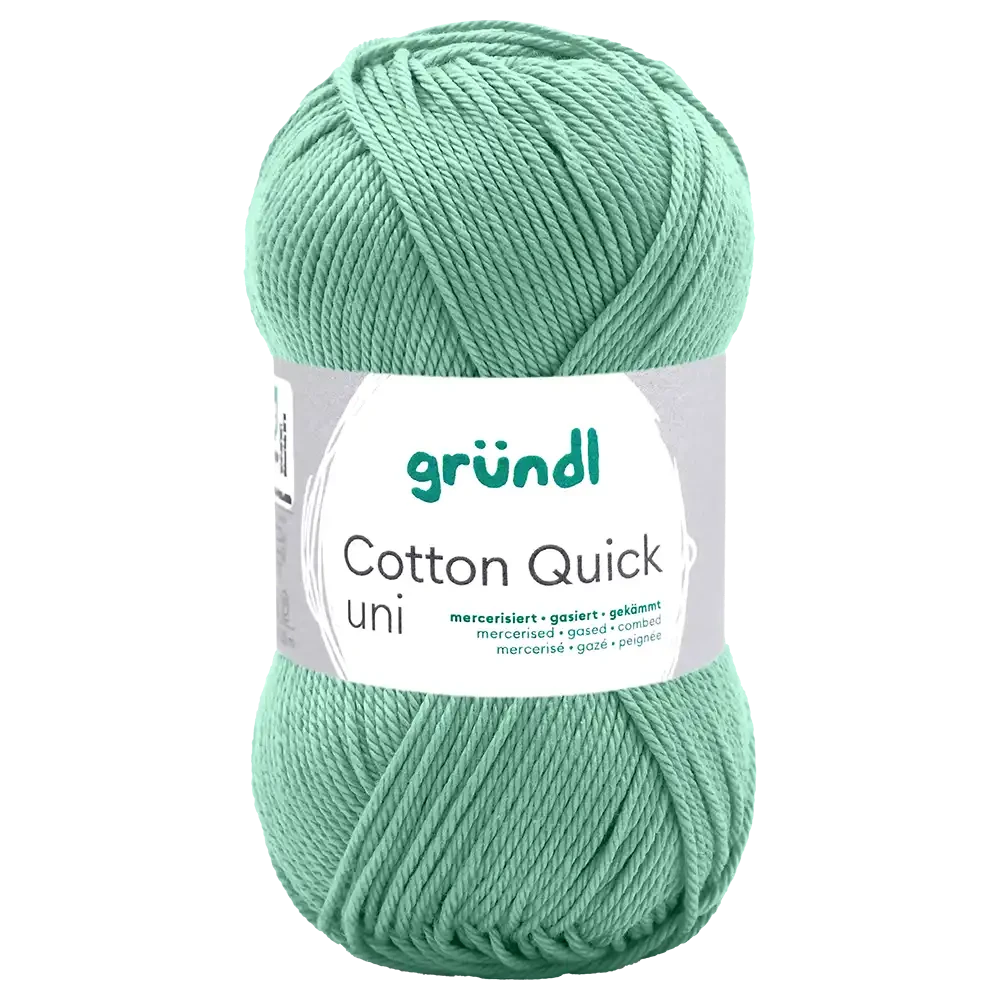 #Farbe_Gründl Cotton Quick Uni | 170 Apfelgrün