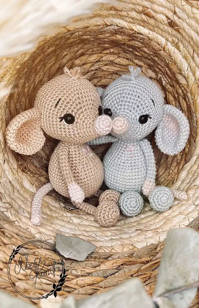 Amigurumi Maus Milli (Häkelset)