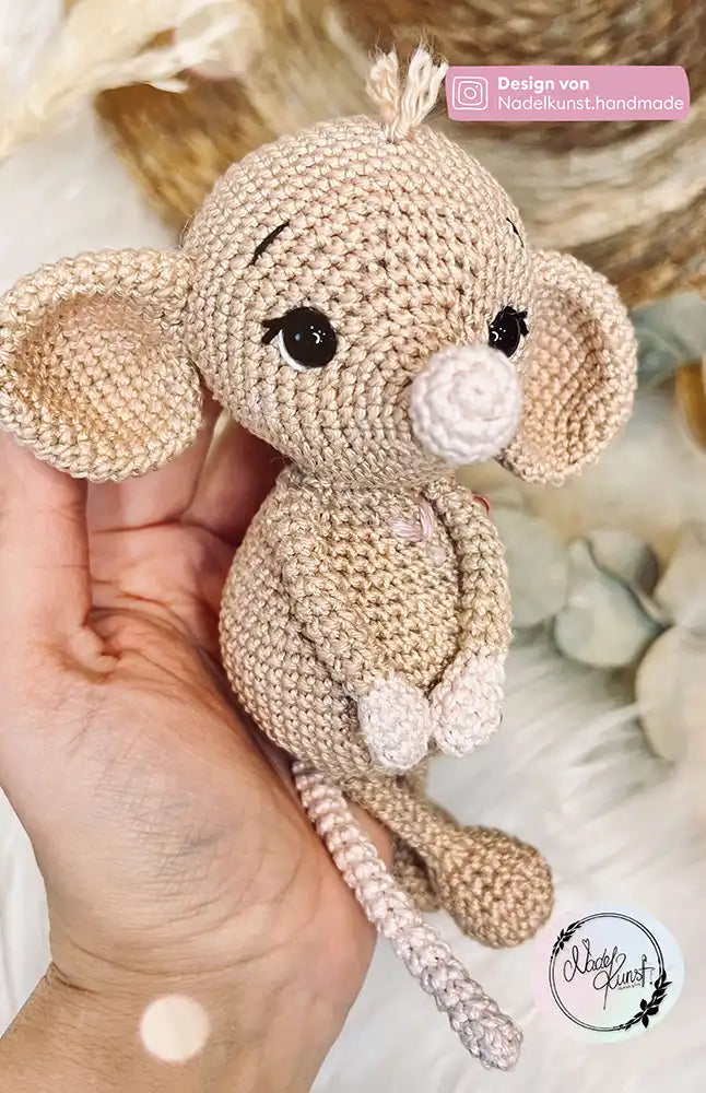Amigurumi Maus Milli (Häkelset)