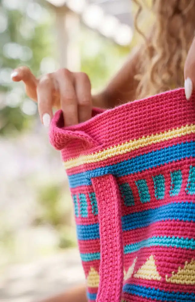 Rucksacktasche (Strickset)