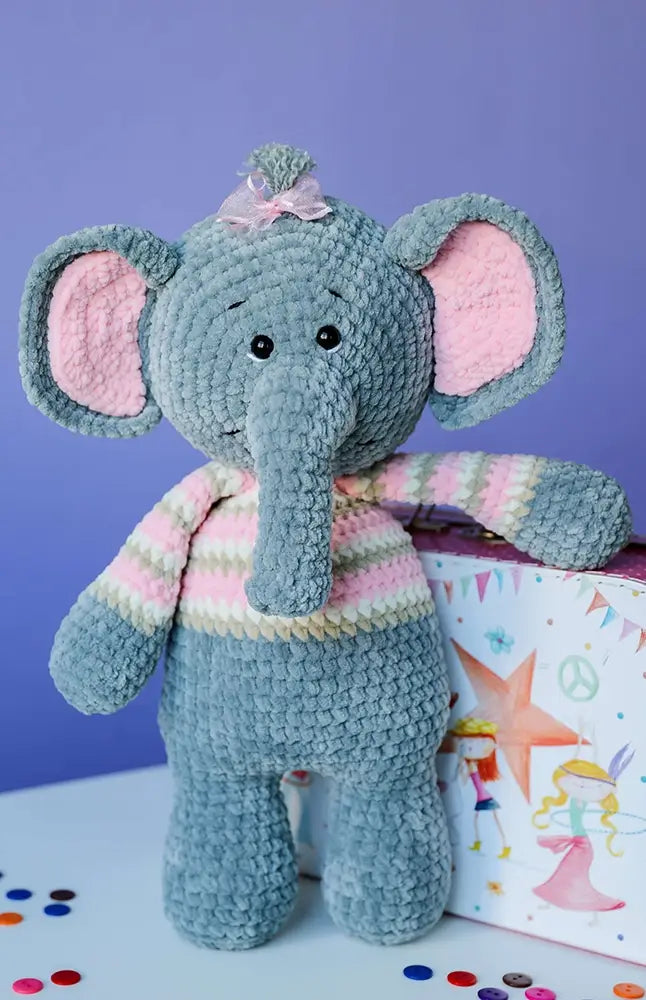 Amigurumi Elefant Emil (Häkelset)