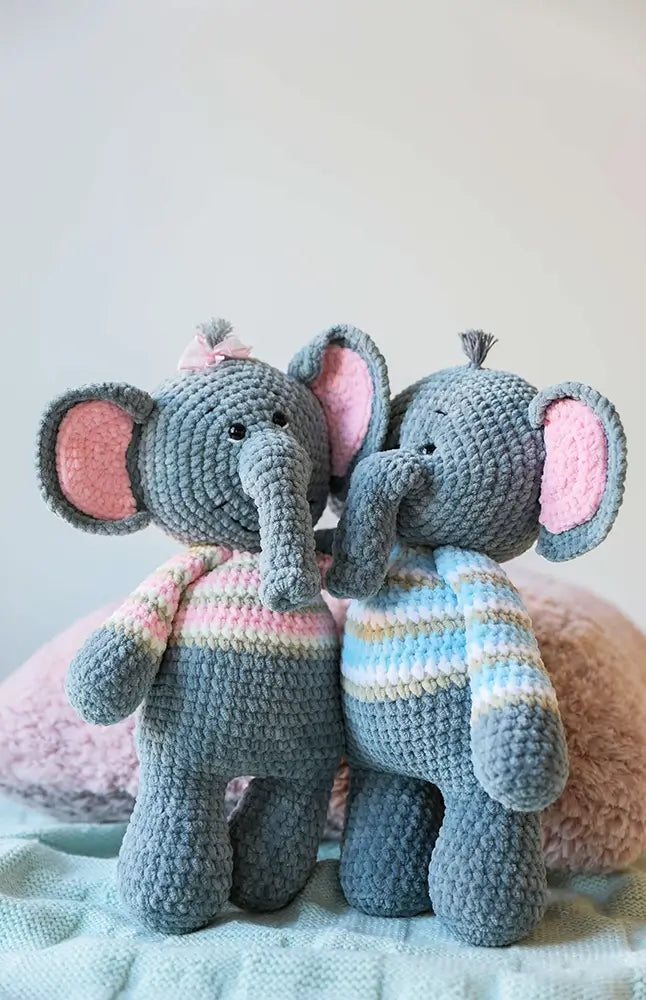 Amigurumi Elefant Emil (Häkelset)