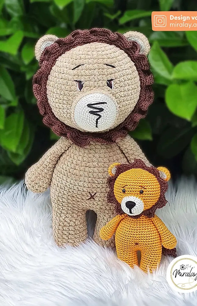 Amigurumi Löwe Paul (Häkelset)