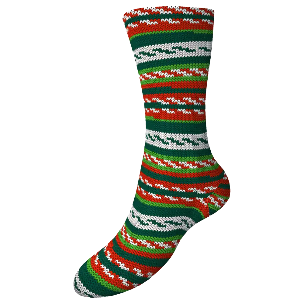 Hot Socks Xmas 4-fach Sockenwolle 2026