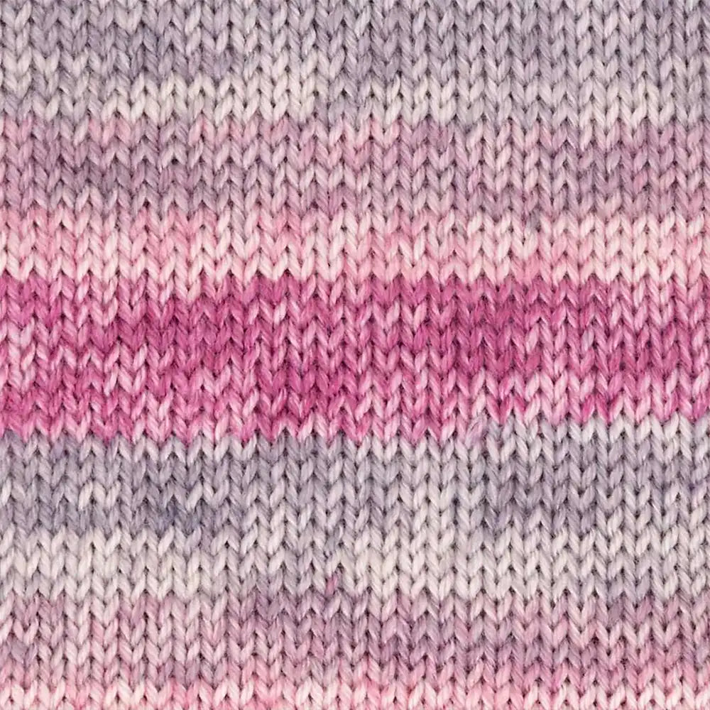 #Farbe_Hot Socks Silk 4-fach | 03 Eisblau-Beere-Granatapfel-Steingrau