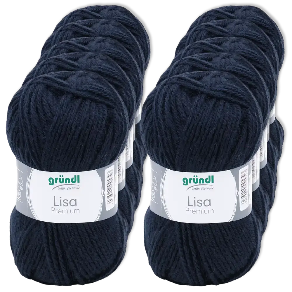 #Farbe_Gründl Lisa Premium Uni | 19 Marine