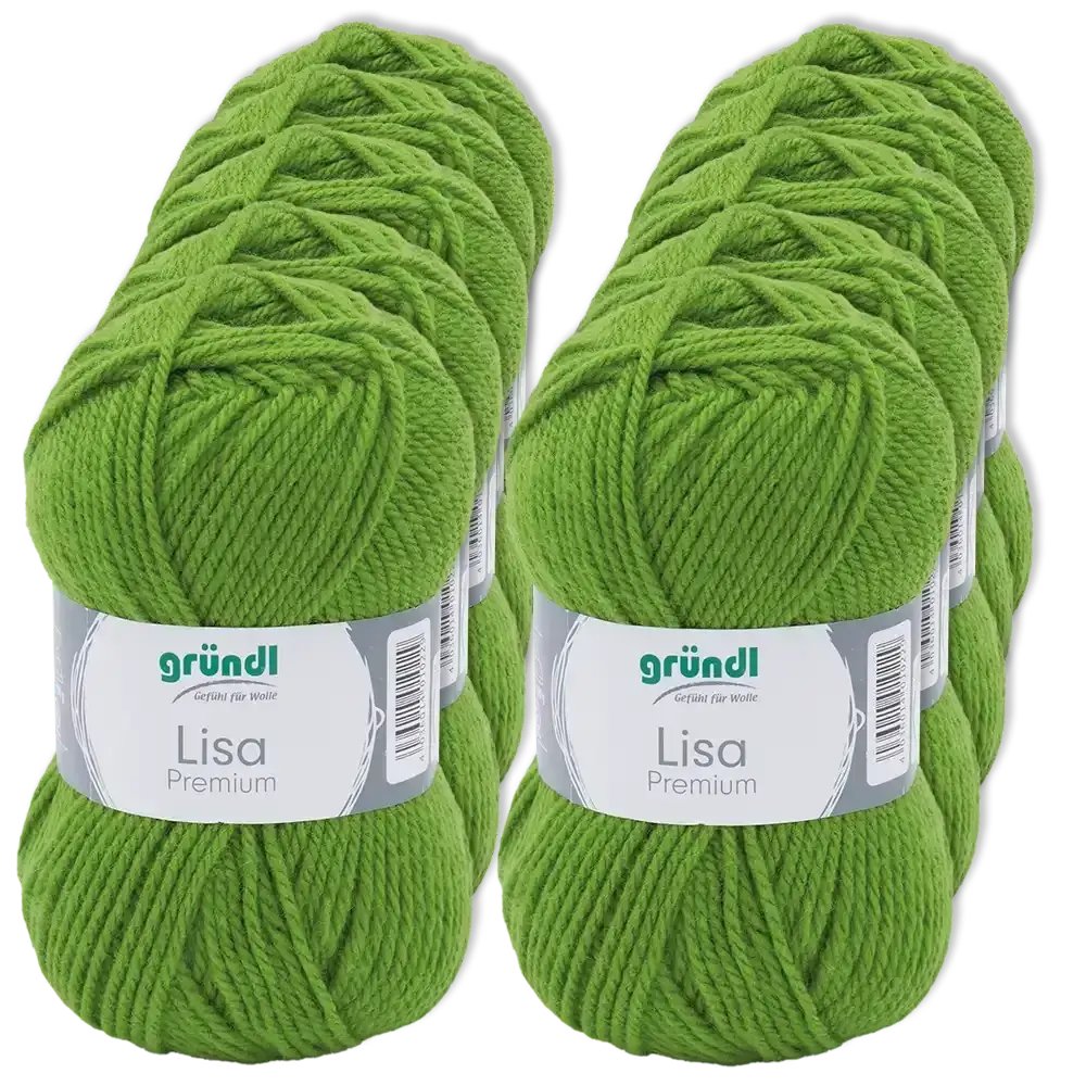 #Farbe_Gründl Lisa Premium Uni | 33 Maigrün
