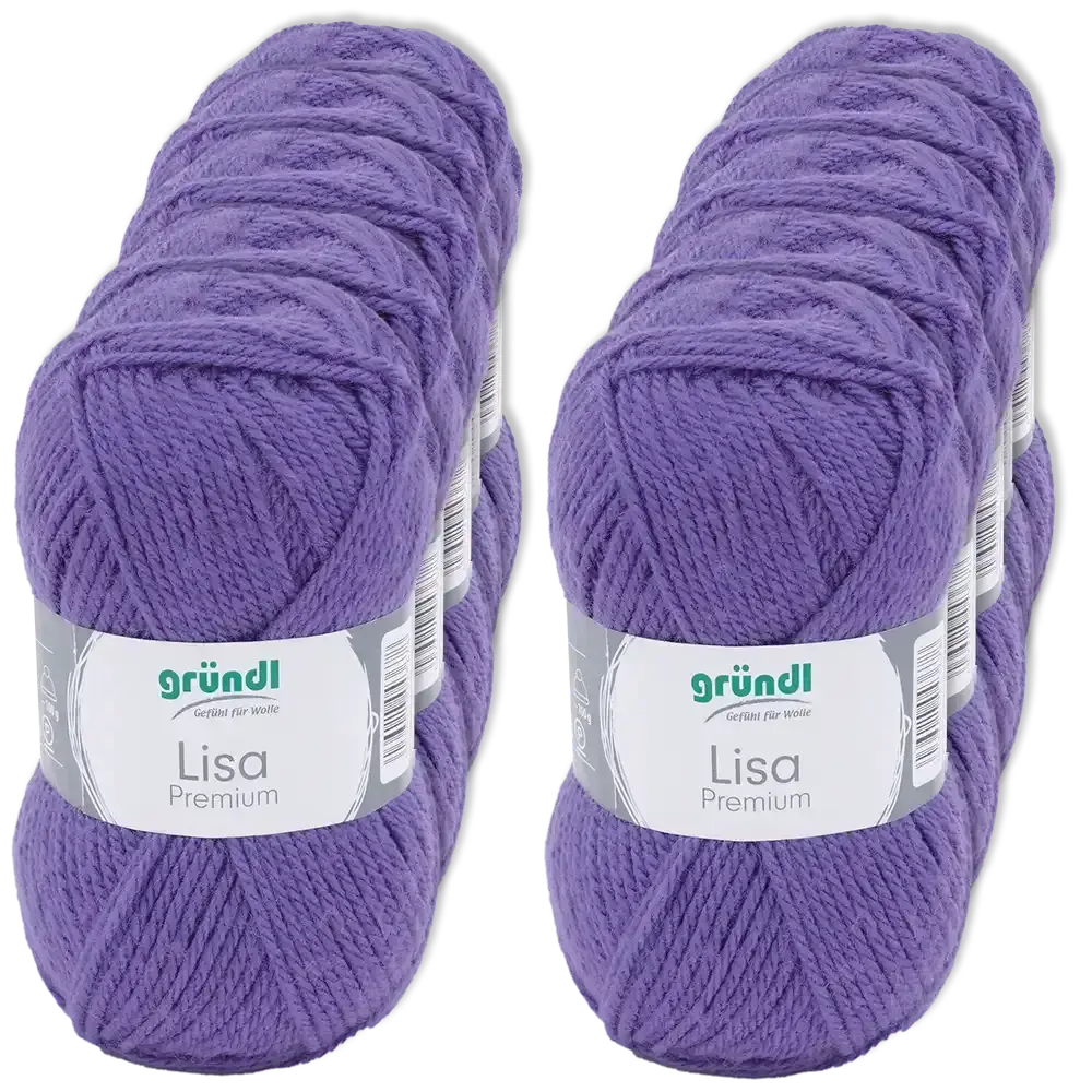 #Farbe_Gründl Lisa Premium Uni | 43 Lila