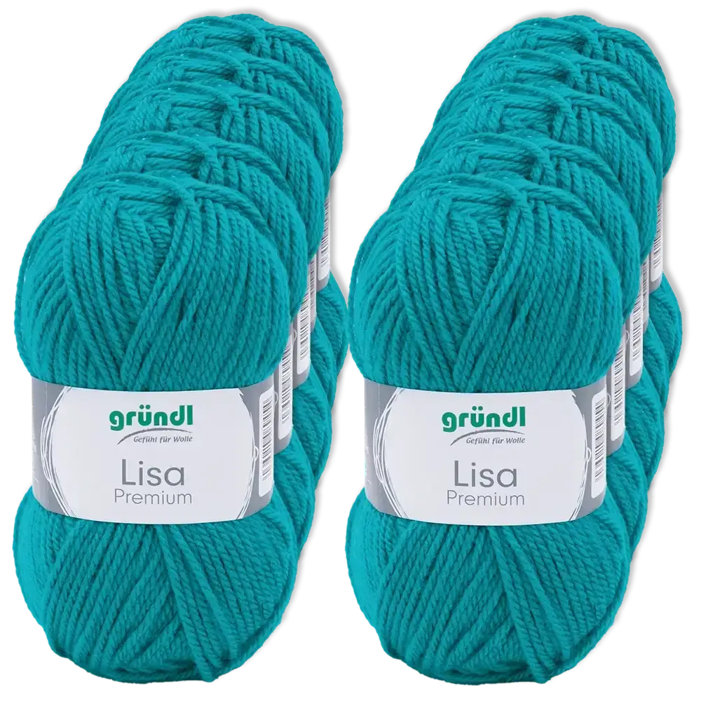 #Farbe_Gründl Lisa Premium Uni | 49 Petrol