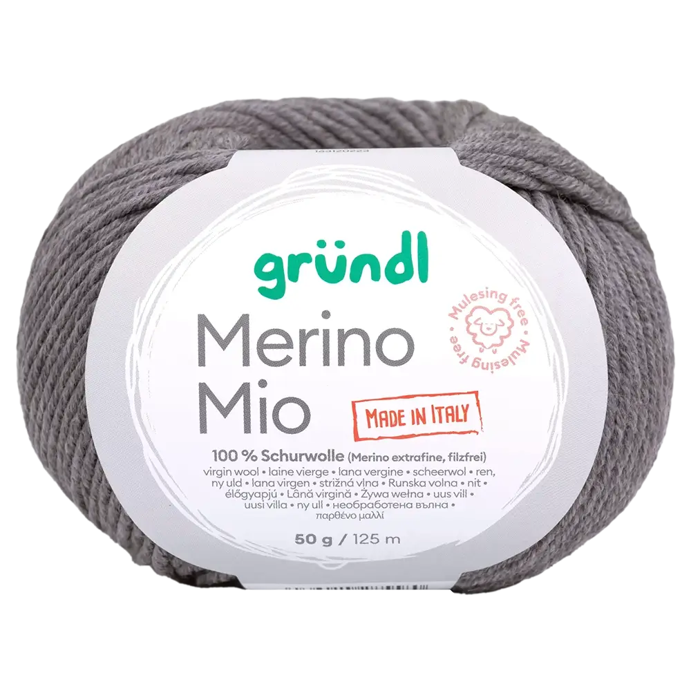 #Farbe_Gründl Merino Mio | 35 Zinn